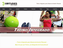 Tablet Screenshot of 3virtudes.com
